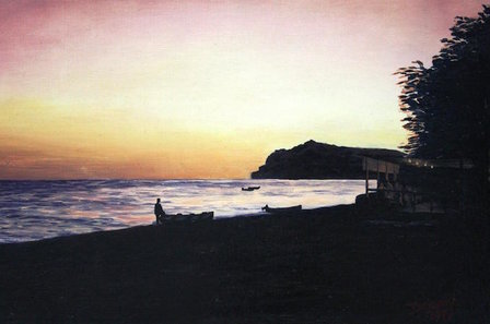 Schilderij: Eressos Bay